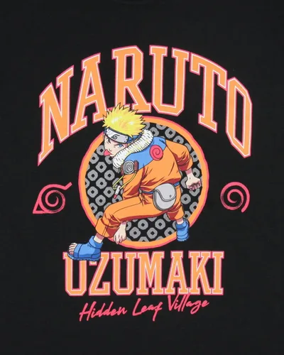 Vista 2 de Naruto Shippuden - Camiseta con licencia de Uzumaki Hidden Leaf Village para niño