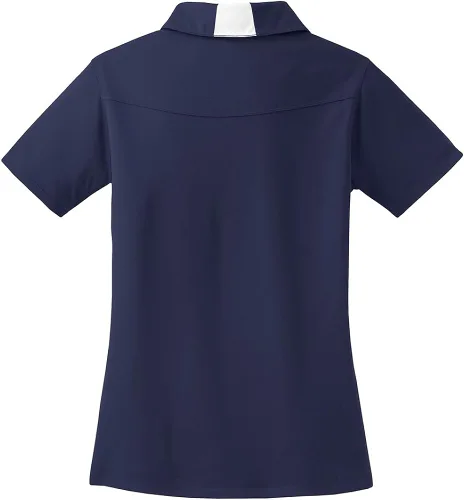 Vista 2 de Polo de golf de micropiqué de 2 tonos que absorben la humedad en tallas XS-4XL