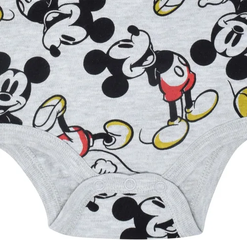 Vista 7 de Disney Lion King Winnie the Pooh Mickey Mouse Minnie Mouse Baby 3 Pack Bodysuits Newborn to Infant