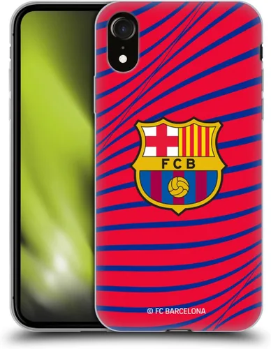 Vista 221 de Head Case Designs Funda de gel suave con licencia oficial del FC Barcelona Barca Crest Graphics [protección de grado militar] compatible con Apple