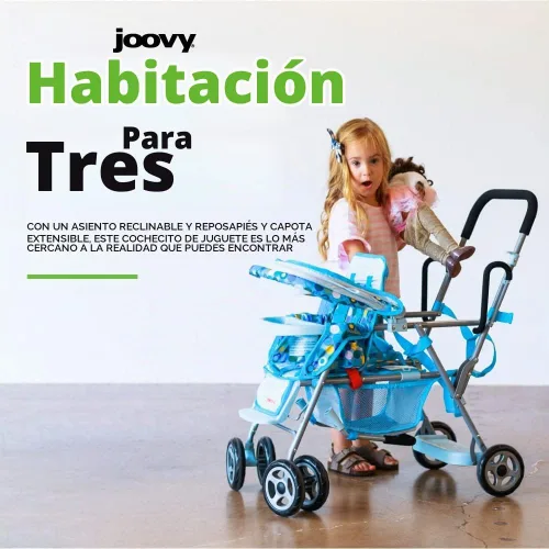 Vista 5 de Carriola para muñecas de juguete cabús de Joovy , Azul