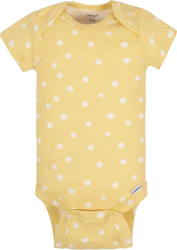 Vista 4 de Grow by Gerber Paquete de 5 mamelucos de manga corta para bebés niños