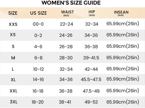 Vista 5 de Aoxjox Leggings de entrenamiento de cintura alta para mujer, con control de abdomen, pantalones de yoga suaves y suaves de 26 pulgadas