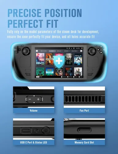 Vista 3 de TOPVELO - Funda protectora para cubierta de vapor con 2 protectores de pantalla funda protectora de poliuretano termoplástico con diseño