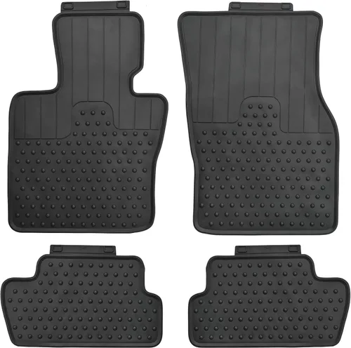 Vista 18 de Alfombrilla de carga para automóvil de 2 puertas y F57 convertible 2015-2025, forro de carga para maletero de goma negra, protector de todo