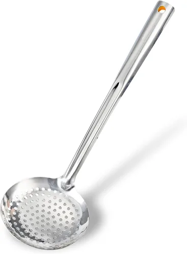 Vista 8 de Tenta Kitchen Desnatador del acero inoxidable del diámetro el 12CM/cucharón ranurado de la cuchara/del colador con la manija a prueba de calor