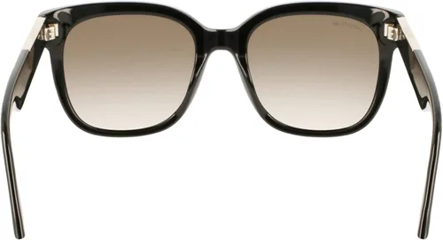 Vista 5 de Lacoste Lentes de sol rectangulares L970S para mujer color negro talla única Negro