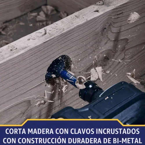 Vista 4 de Irwin Tools IWAX2005 - Broca de alimentación automática Speedbor Supreme (1-1/2")