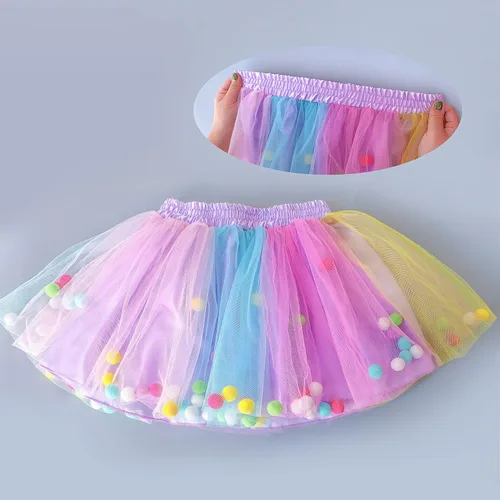 Vista 5 de Doctor Unicorn Conjunto de cumpleaños para niñas, vestido con falda de tutú, camiseta de unicornio, diadema y banda de satén