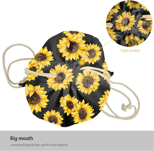Vista 9 de Showudesigns Kawaii - Mochila con cordón para adultos diseño de animales