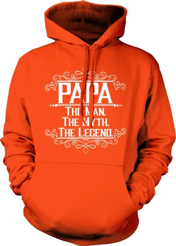 Vista 14 de Papa The Man, The Myth, The Legend - Sudadera unisex con capucha