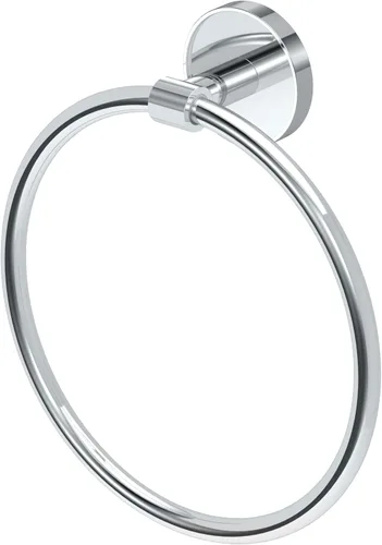Vista 19 de Gatco 5712 Clarion - Toallero de mano montado en la pared para tocador de baño, accesorio de accesorios de baño acrílico y cromado
