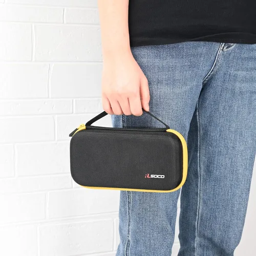 Vista 6 de RLSOCO Estuche rígido para medidor de abrazadera Fluke 362 True-rms AC DC Diseño compacto con cremallera YKK y protección contra arañazos