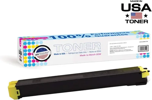Vista 7 de MADE IN USA TONER Cartucho de repuesto para Sharp MX36NT, MX-2610N MX-2615N MX-3110N MX-3115N MX-3610N (negro, cian, magenta, amarillo, paquete de 4)