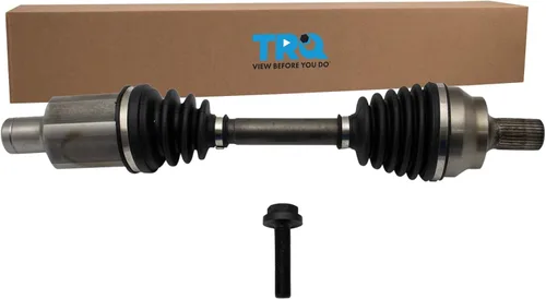 Vista 65 de TRQ Conjunto de eje CV delantero del lado del conductor o del pasajero Compatible con Subaru Crosstrek 2016-2017 2014-2015 XV Crosstrek Para