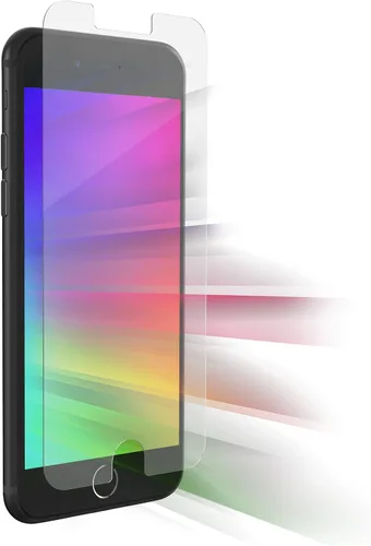 Vista 7 de ZAGG Glass Elite Protector de Pantalla para iPhone SE (3ª/2ª Gen), 8, 7, 6s, 6 – Máxima Protección contra Impactos y Arañazos, Vidrio