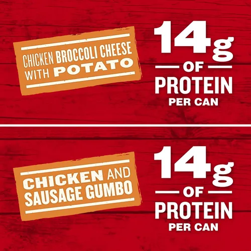 Vista 2 de Paquete de 4 latas Campbell's Chunky Soup, latas de 18.8 onzas