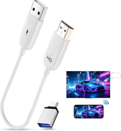 Vista 9 de Transmisor HDMI inalámbrico y receptor 4K Decodificar entrada 1080P Salida Negro
