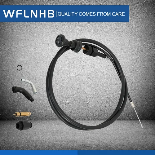 Vista 5 de WFLNHB Cable de estrangulador de carburador y kit de émbolo de válvula de repuesto para Honda Rancher 350 TRX350FM TRX350TE TRX350TM TRX350FE