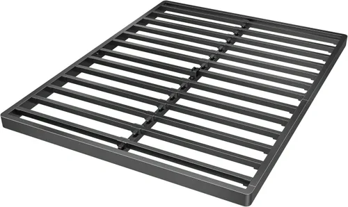 Vista 10 de Superay Somier Doble, Somier de 10 pulgadas para Cama Doble, Marco de Cama de Metal Resistente con Funda de Tela, Base de Cama Fundación de Colchón