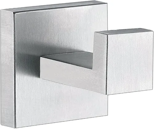 Vista 10 de Ganchos para toallas para baños, gancho de toalla de oro cepillado para cocina y baño, gancho de acero inoxidable SUS304, ganchos resistentes