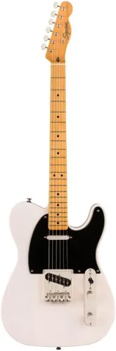 Vista 9 de Squier Classic Vibe - Guitarra eléctrica Telecaster de los años 50, rubio Butterscotch, diapasón de arce Pine Body, Maple Neck and Fingerboard