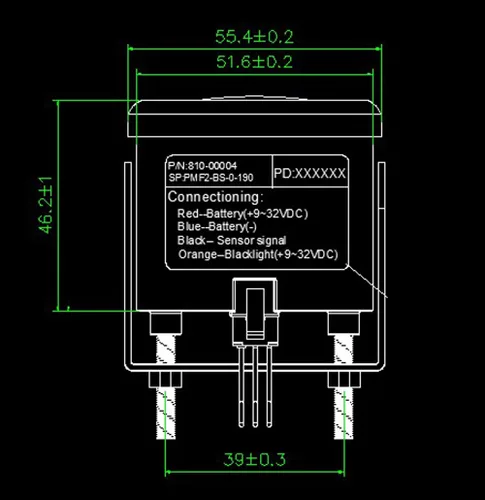 Vista 4 de Samdo - Voltímetros de 52 mm, medidores de voltaje, medidores de voltaje universales impermeables 8-16 V para barco, yate, auto, motor, hogar, camión