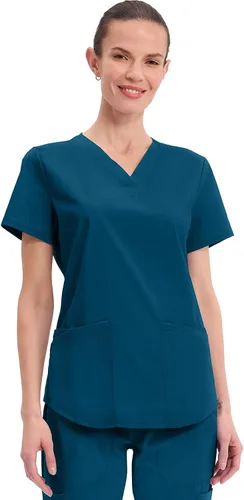 Vista 18 de CHEROKEE Workwear Profesionales cuello en V Negro