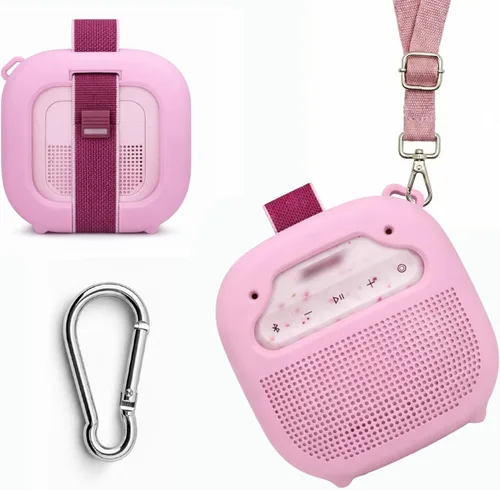 Vista 7 de alltravel Funda de silicona para altavoz Bluetooth portátil Bose SoundLink Micro (2.ª generación)