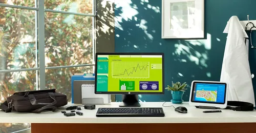 Vista 4 de HP Adaptador HDMI a VGA