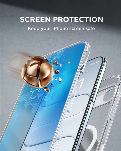 Vista 433 de Miracase Serie de vidrio para iPhone 11 de 6.1 pulgadas, funda protectora de cuerpo completo resistente mejorada con protector de pantalla de vidrio