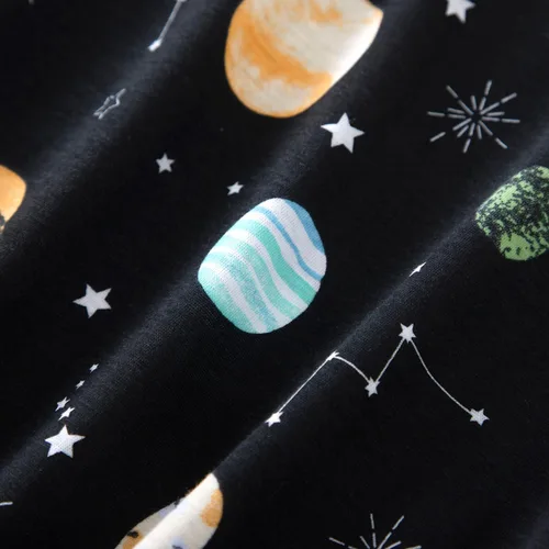 Vista 6 de Inadays Camisón de algodón para mujer, ropa de dormir de manga corta, camisón casual con estampado, pijama holgado y cómodo