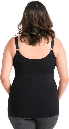 Vista 5 de Kindred Bravely Simply Sublime - Camiseta sin mangas de maternidad y lactancia con brasier integrado
