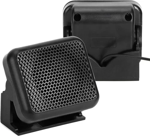 Vista 7 de Ciciglow Mini altavoz externo rectangular del alto rendimiento NSP-100 para la radio del CB, FT-847 FT-920 FT-950 FT-2000