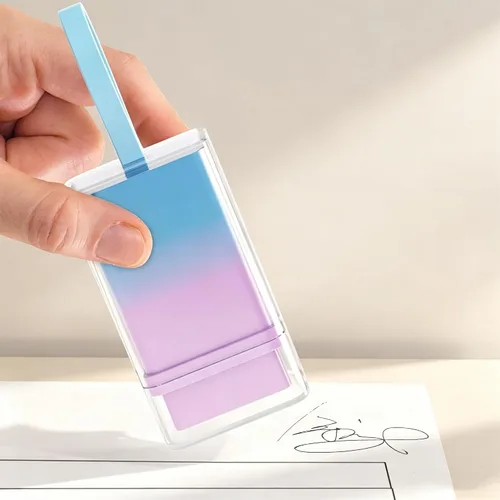 Vista 7 de Sello de firma personalizado, sello de nombre personalizado, sellos