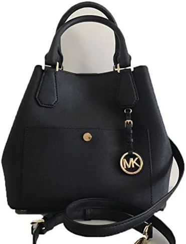 Vista 2 de Michael Kors Greenwich Grande Saffiano Cuero Grab Bag Azul