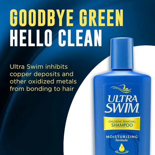 Vista 3 de Ultra Swim Chlorine Removal & Hard Water Treatment Moisturizing Shampoo, 7 Ounce