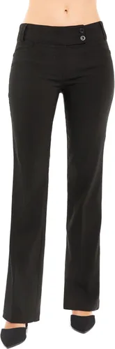 Vista 100 de Design by Olivia Pantalones de oficina de corte holgado para mujer