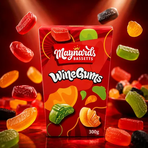 Vista 2 de Maynards Bassetts Cartón de goma de vino 10.58 oz (paquete de 2)