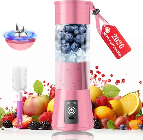 Vista 10 de 2026 Newly Upgraded Portable Smoothie Blender - Personal Travel Blender