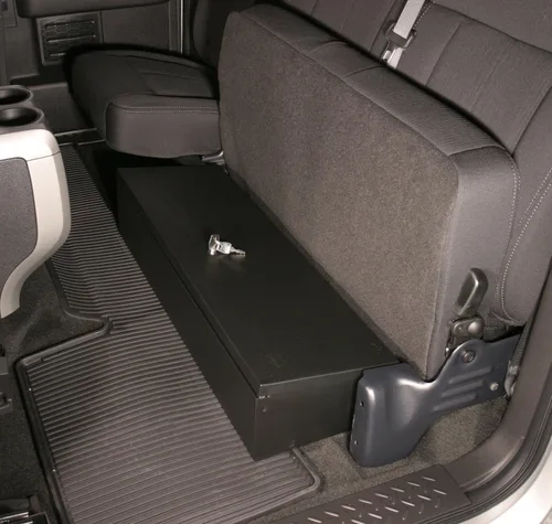 Vista 4 de Tuffy Caja de seguridad debajo del asiento trasero para F-150 X-Cab