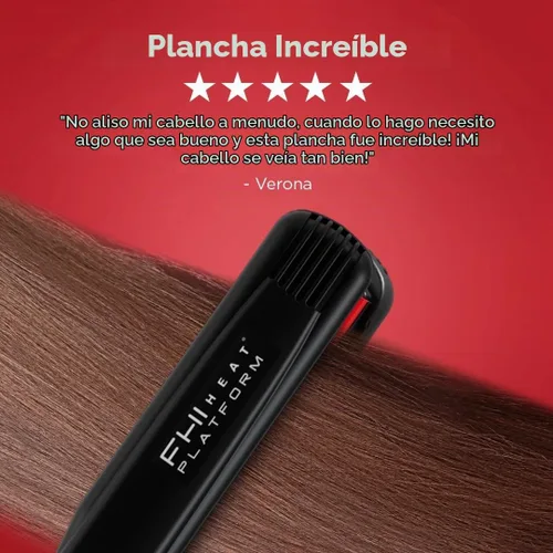 Vista 2 de FHI Heat Plancha de pelo de turmalina Platform Pro Styling 1 & 1/4