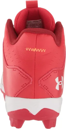 Vista 3 de Under Armour Zapato de béisbol unisex Leadoff Mid Junior de goma moldeada