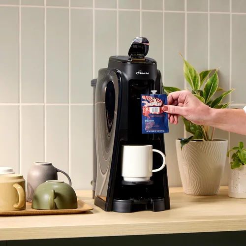 Vista 15 de Flavia Aroma Brewer - Máquina de café, hace café, lattes, té y otras bebidas calientes o heladas con paquetes frescos de una sola porción, varios