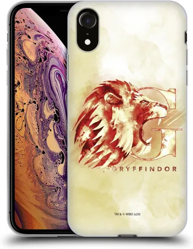 Vista 90 de Head Case Designs Funda de gel suave con licencia oficial de Harry Potter Gryffindor Deathly Hallows XVI [protección de grado militar] compatible