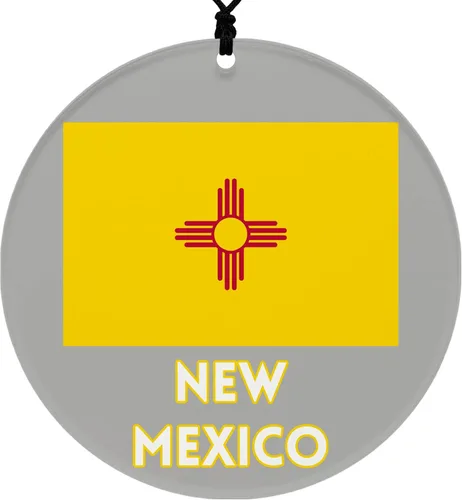 Vista 11 de Missouri Christmas Ornament - Festive Design Featuring State Flag - 2026 Hanging Acrylic Disc Decoration for Tree - Unique and Home Decor