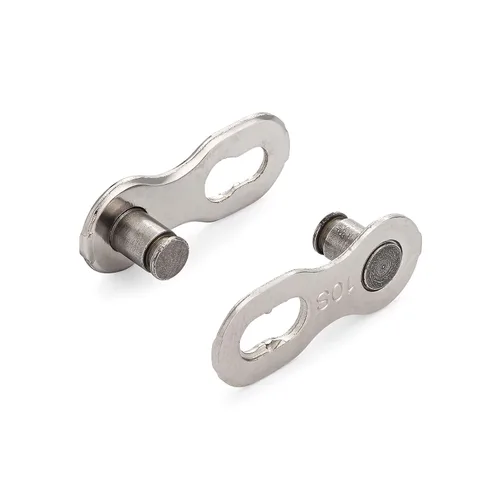Vista 3 de USA Cadena de bicicleta de 10 velocidades, compatible con bicicletas de carretera y MTB con casetes de 10 velocidades, 116 eslabones