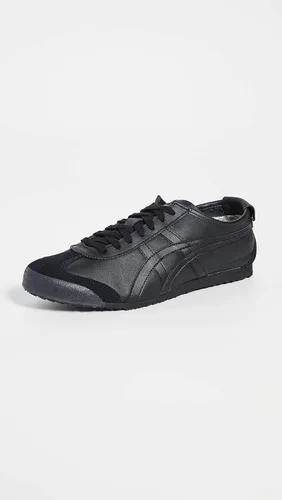 Vista 2 de Onitsuka Tiger Zapatillas de moda Mexico 66 para hombres, negro, 10 D(M) US