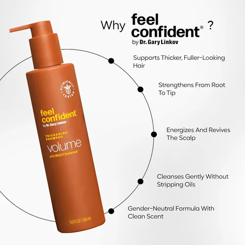 Vista 4 de Champú espesante – cirujano capilar formulado con palma enana, aceite de semilla de calabaza, cafeína y cúrcuma para adelgazamiento y cabello fino