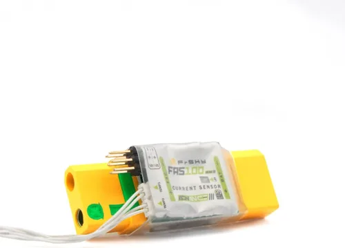Vista 7 de FrSky FAS100 ADV Puerto inteligente y sensor de corriente con capacidad FBUS 100A